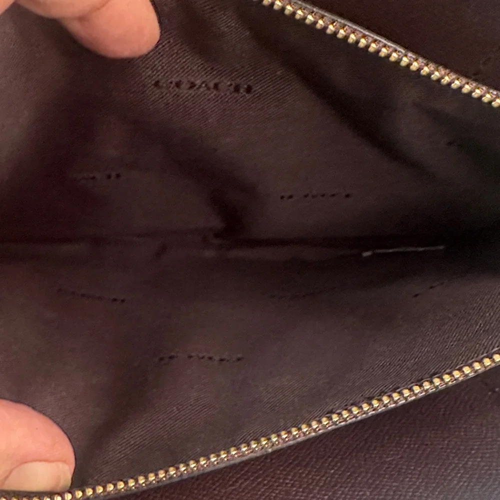 Coach Black Leather Satchel